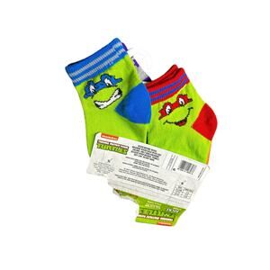 NWT Teenage Mutant Ninja Turtles Toddler Socks 4-Pack (12–24 Months, Size 3–5)